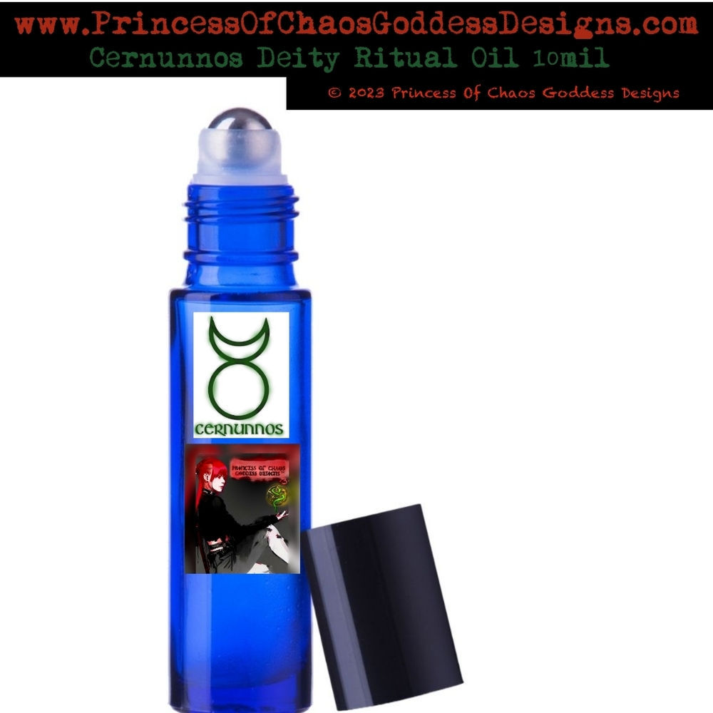 Cernunnos Celtic God Deity Ritual Oil
